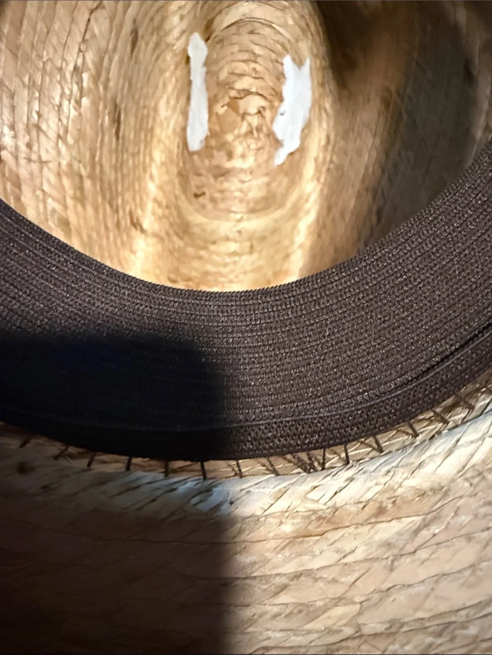 Straw Western Hat with Pink Accent